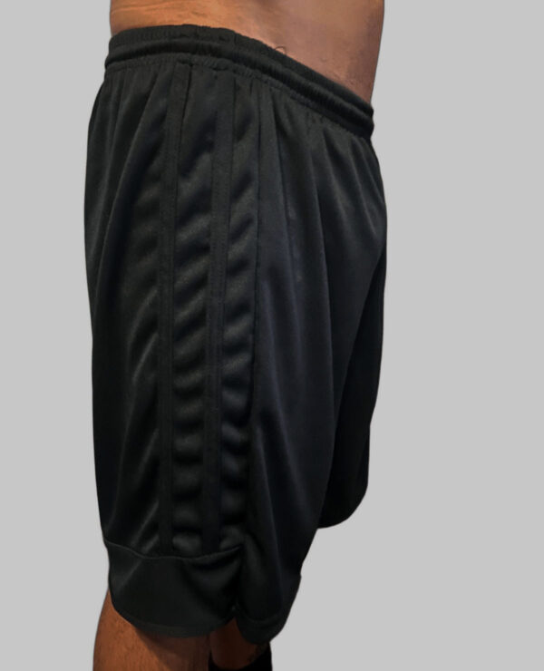 SHORT FUTBOL NEGRO ADULTO - Imagen 2