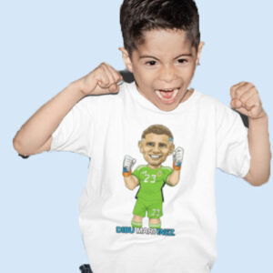 REMERA DIBU NIÑO ALGODON BLANCA