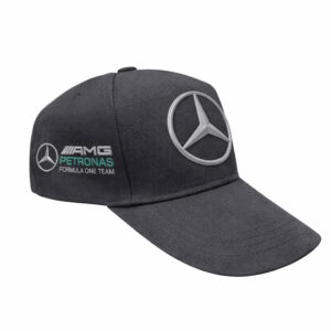 GORRA LOGO 3D MERCEDES GRIS
