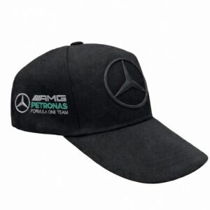 GORRA LOGO 3D MERCEDES NEGRA