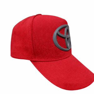 GORRA LOGO 3D TOYOTA ROJA