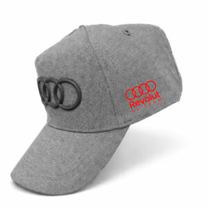 GORRA LOGO 3D AUDI GRIS