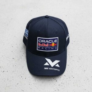 GORRA F1 RED BULL VERSTAPPEN ESCUDO GOMA 3 D MARINO