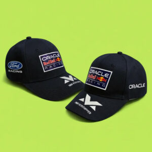 GORRA F1 RED BULL VERSTAPPEN ESCUDO GOMA 3 D NEGRA