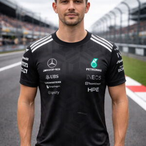 REMERA MERCEDES NEGRA